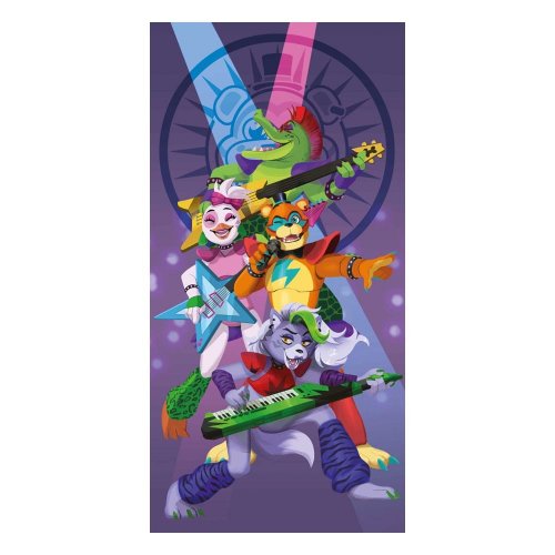 Pyyhe: Five Nights At Freddys - Group (140x70cm)