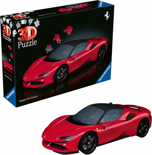 3D Palapeli: Ferrari - SF90 Stradale (161)