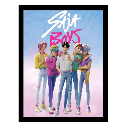Taulu: K-pop Demon Hunters - Saja Boys (30x40cm)