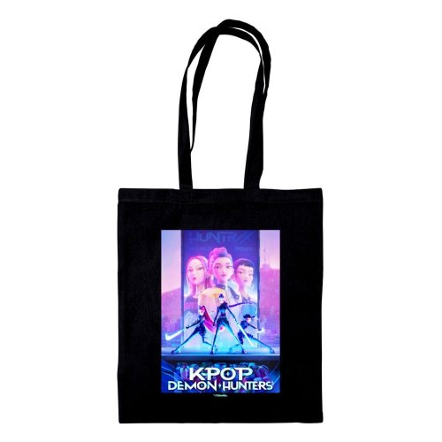 Laukku: K-pop Demon Hunters - Key Art - Black Tote Bag