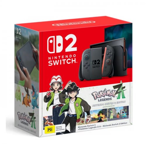 Nintendo Switch 2: Pelikonsoli + Pokemon Legends: Z-A NSW2 Edition