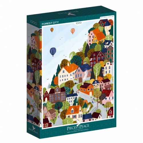 Palapeli: Forest City (1000)