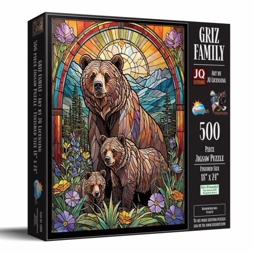Palapeli: Griz Family (500)