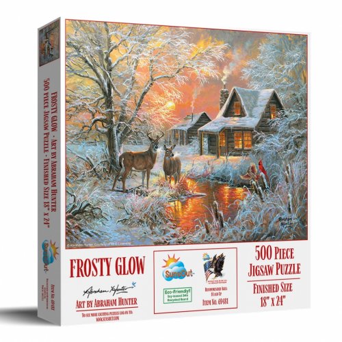 Palapeli: Frosty Glow (500)