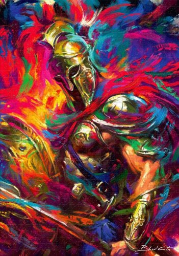 Palapeli: Blend Cota Puzzle - The Illyrian Warrior (1000)