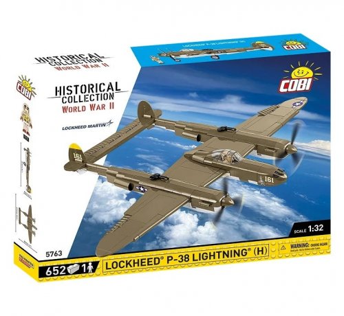 Cobi: World War II - Lockheed P-38 Lightning (652)