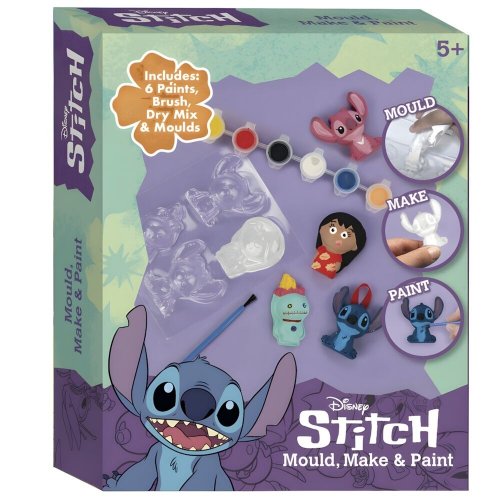 Disney Stitch: Mould Make and Paint