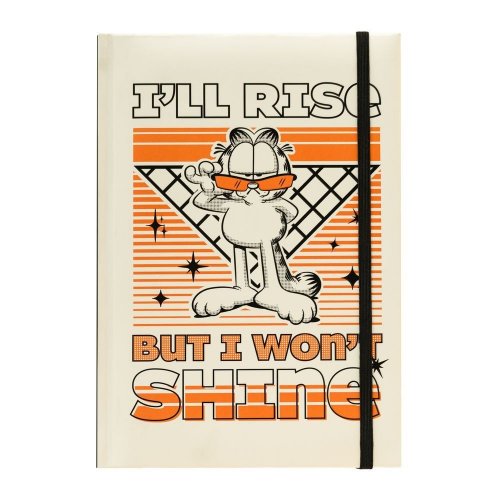 Muistikirja: Garfield - I'll Rise, Premium (A5)