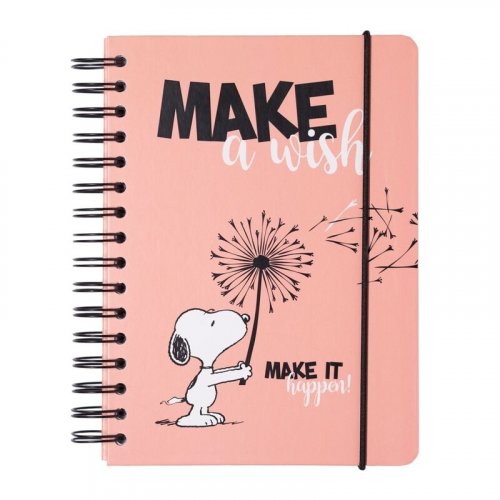 Muistikirja: Snoopy - Make A Wish (A5)