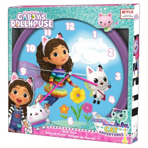 Sein�kello: Gabbys Dollhouse - Wallclock