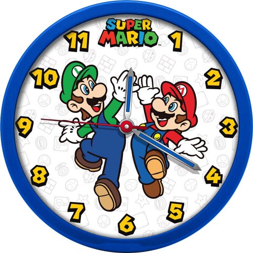 Sein�kello: Super Mario Bros - Luigi and Mario