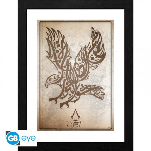 Asssassins Creed - Framed Print Eagle Mirage (30x40)