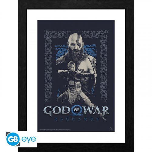 Taulu: God Of War - Kratos And Atreus (30x40)
