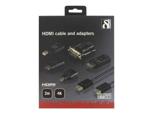 HDMI Cable & Adapters: Displayport/dvi Adapter Kit, 4k (2m)