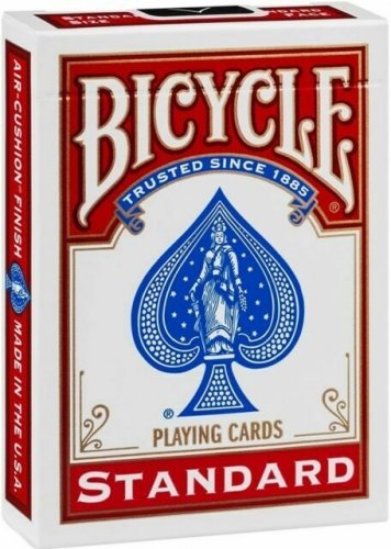 Pelikortit: Bicycle - Standard (Red)
