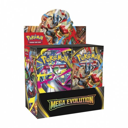 Pokemon TCG: ME01 Mega Evolution - ENHANCED Booster DISPLAY (36)