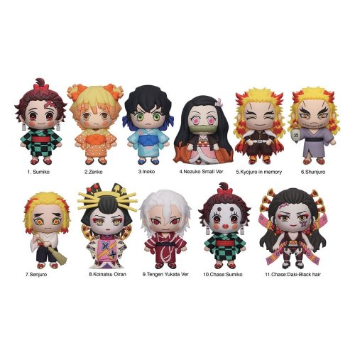 Avaimenper�: Demon Slayer - Bag Clip Series 5 (Satunnainen)