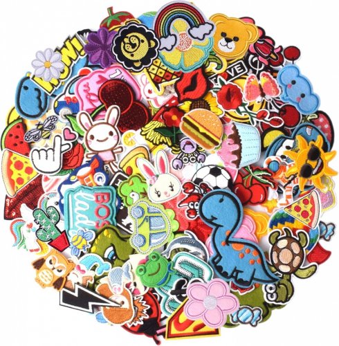 Kangasmerkki: Cute Patch (1kpl, Satunnainen)