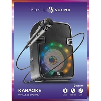 Karaoke: MusicSound Karaoke Bluetooth Speaker