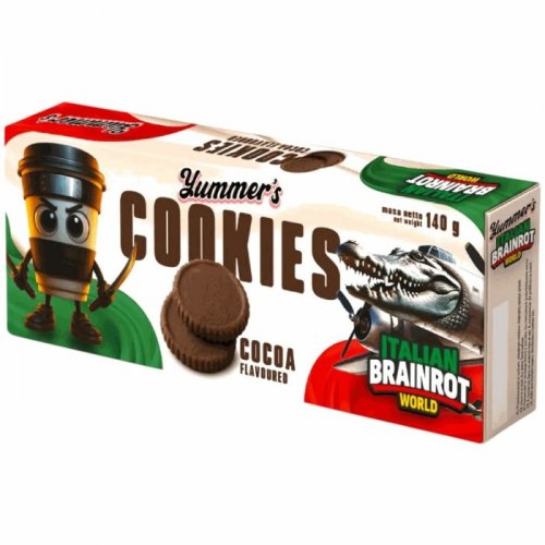 Keksi: Brainrot Chocolate Biscuit (140g)