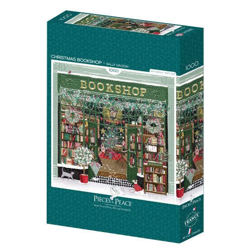Palapeli: Christmas Bookshop (1000)