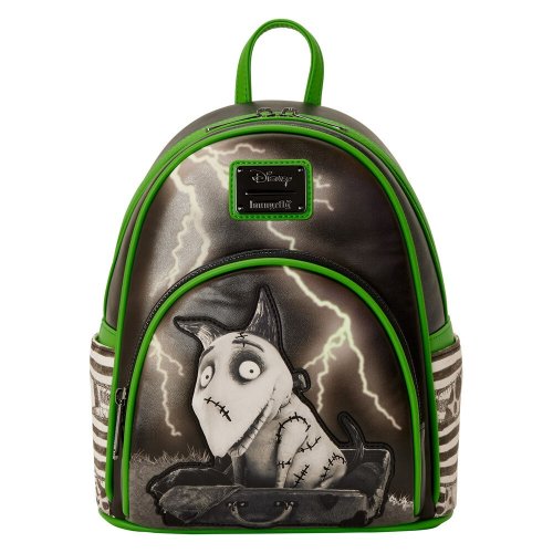 Reppu: Loungefly Disney - Frankenweenie Sparky (26cm)
