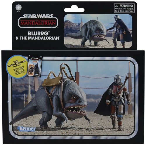 Figu: Star Wars The Mandalorian - Blurrg & Mandalorian (2-pack)