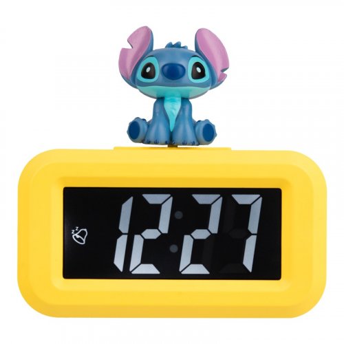 Her�tyskello: Lilo & Stitch Icon Mini Alarm Clock - Stitch (8cm)