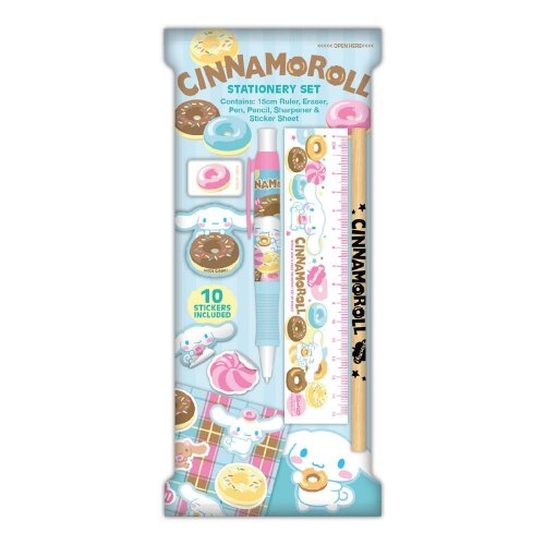 Kirjoitustarvikesetti: Sanrio Stationery Set 6pack - Cinnamoroll