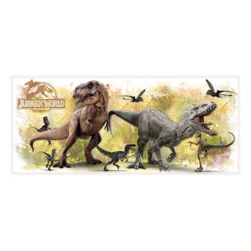 Sein�tarrat: Jurassic World Wall Decor (13x46cm)
