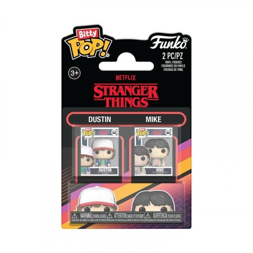 Funko Bitty Pop!: Stranger Things - Dustin & Mike, 2-pack