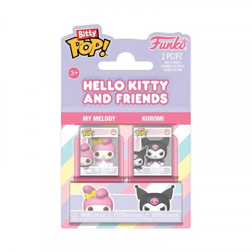 Funko Bitty Pop!: Hello Kitty - My Melody & Kuromi, 2-pack