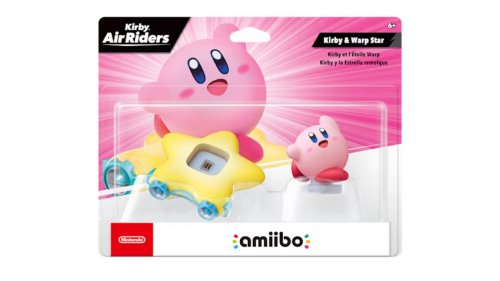 Nintendo Amiibo: Kirby Air Riders - Kirby & Warp Star