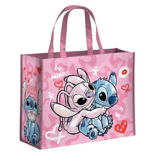 Laukku: Lilo & Stitch - Stitch & Angel, Tote Bag