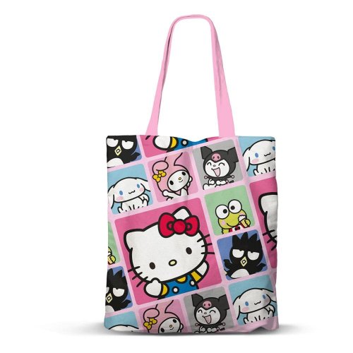 Laukku: Sanrio Fan - Hello Kitty Panels, Tote Bag