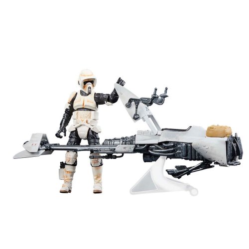 Figu: Star Wars The Mandalorian Speeder Bike Trooper & Grogu
