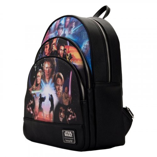 Reppu: Loungefly Star Wars - Prequel Trilogy (34cm)