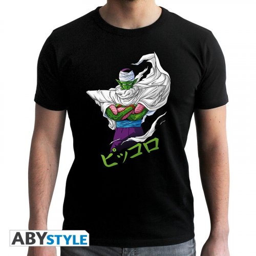 T-Paita: Dragon Ball - DBZ/Piccolo, Man SS, Black (XS)