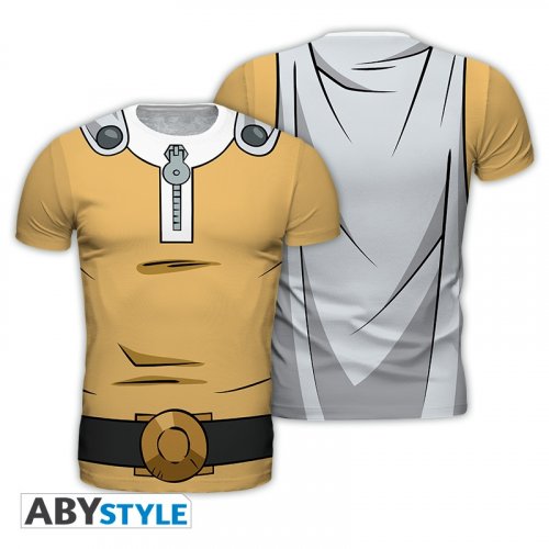 T-Paita: One Punch Man - Replica Saitama, Man (S)