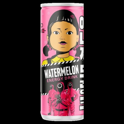 Energiajuoma: Squid Game Energy Drink Watermelon (250ml)