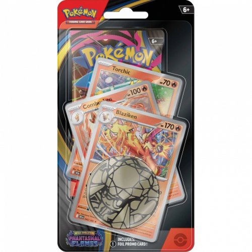 Pokemon TCG: ME02 Phantasmal Flames - Premium Checklane Blister (Blaziken)