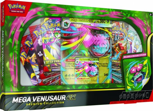 Pokemon TCG: Mega Venusaur ex Premium Collection Box