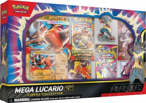 Pokemon TCG: Figure Collection Box (Mega Lucario ex)