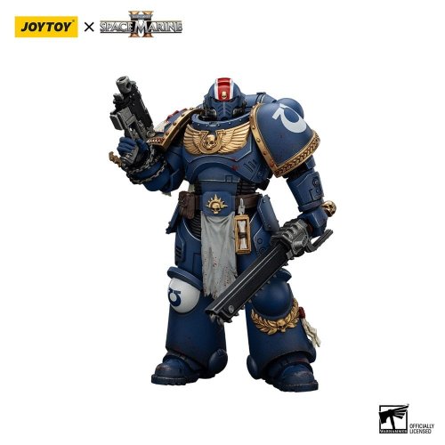 Figu: Warhammer 40,000: Space Marine 2 Ultramarines Lieutenant Titus Collectors Ed