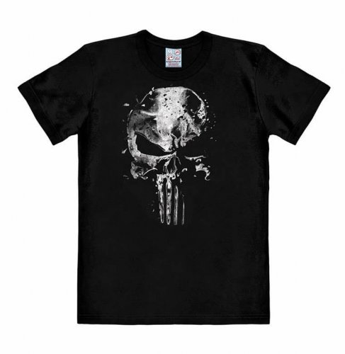 T-Paita: Marvel Easy Fit Punisher - Mercury Skull (S)