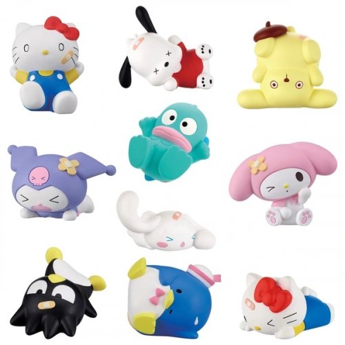 Figu: Sanrio Twinchees Mini - Falling (5cm, satunnainen)
