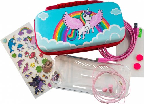 Over The Rainbow: Unicorn Case - 7-in-1, Switch Lite