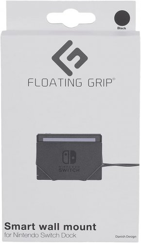 Floating Grip: Nintendo Switch Dock Wall Mount, Black