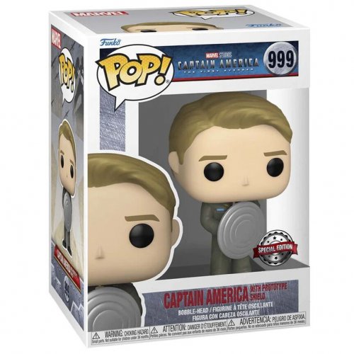 Funko Pop! Marvel: Captain America - Captain America, Exclusive