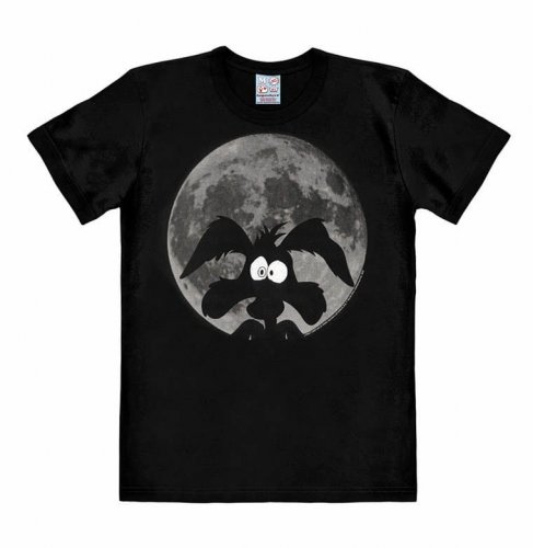 T-Paita: Looney Tunes - Coyote Moon, Easy Fit (S)
